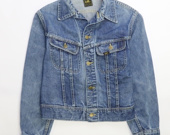 Lee 220J USA製 46~48? PATD-153438 Vintage Lee Riders Denim Jacket PATD-153438 Size 20 Button