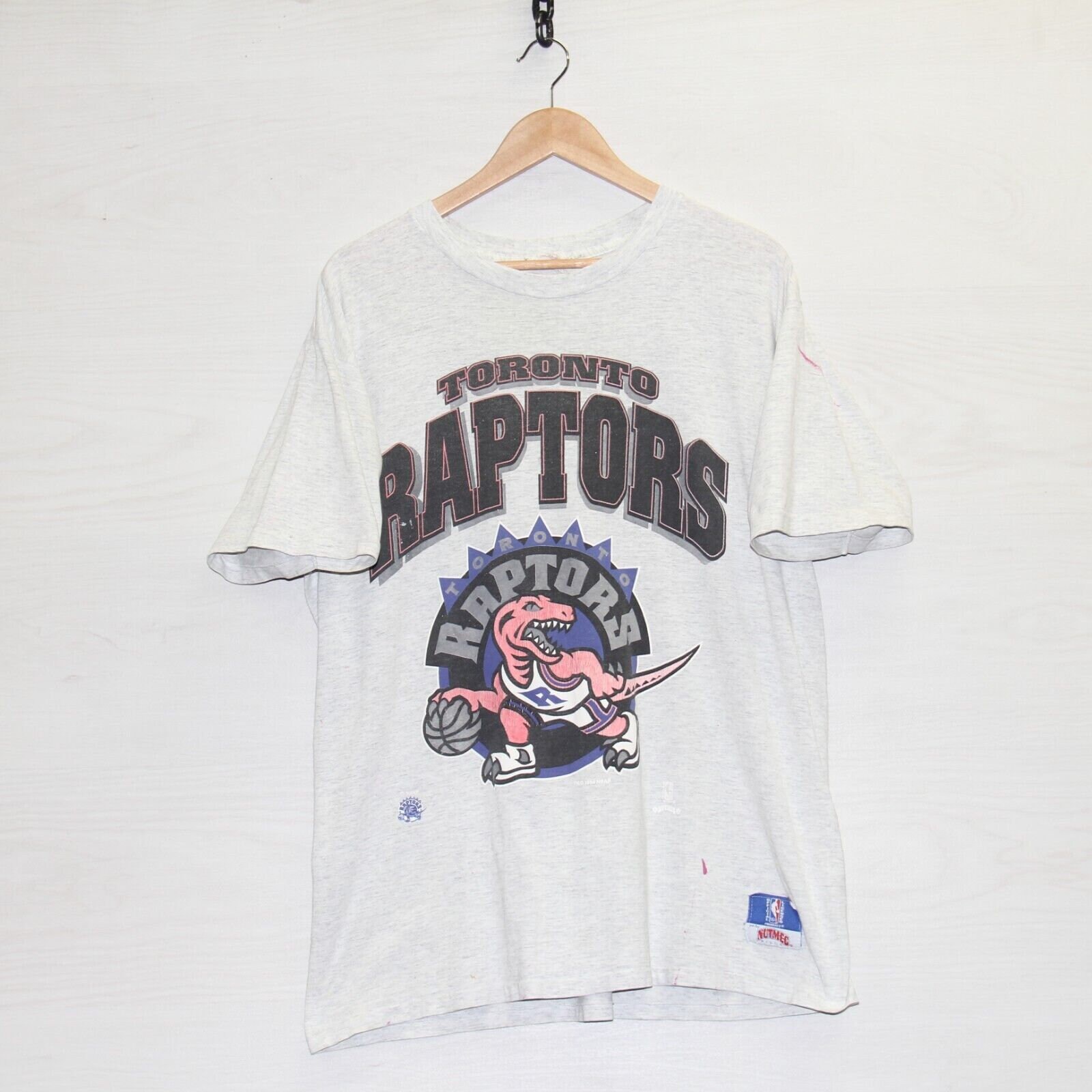 Vintage 90s Toronto Raptors T Shirt XL