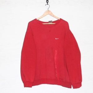 Red nike jumper deals