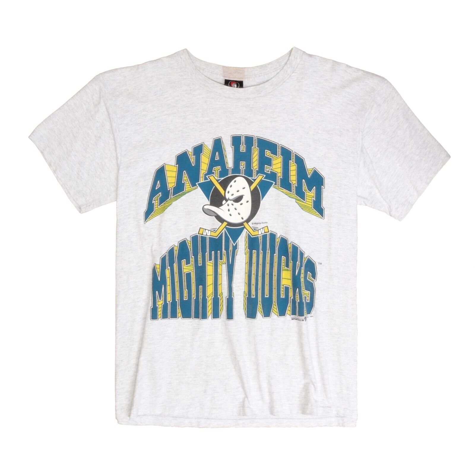 Vintage 90s the Mighty Ducks Ice Hockey NHL T Shirt Small Size 