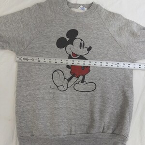 Vintage Mickey Mouse Disney Crewneck Sweatshirt Size Large 80s 90s image 6