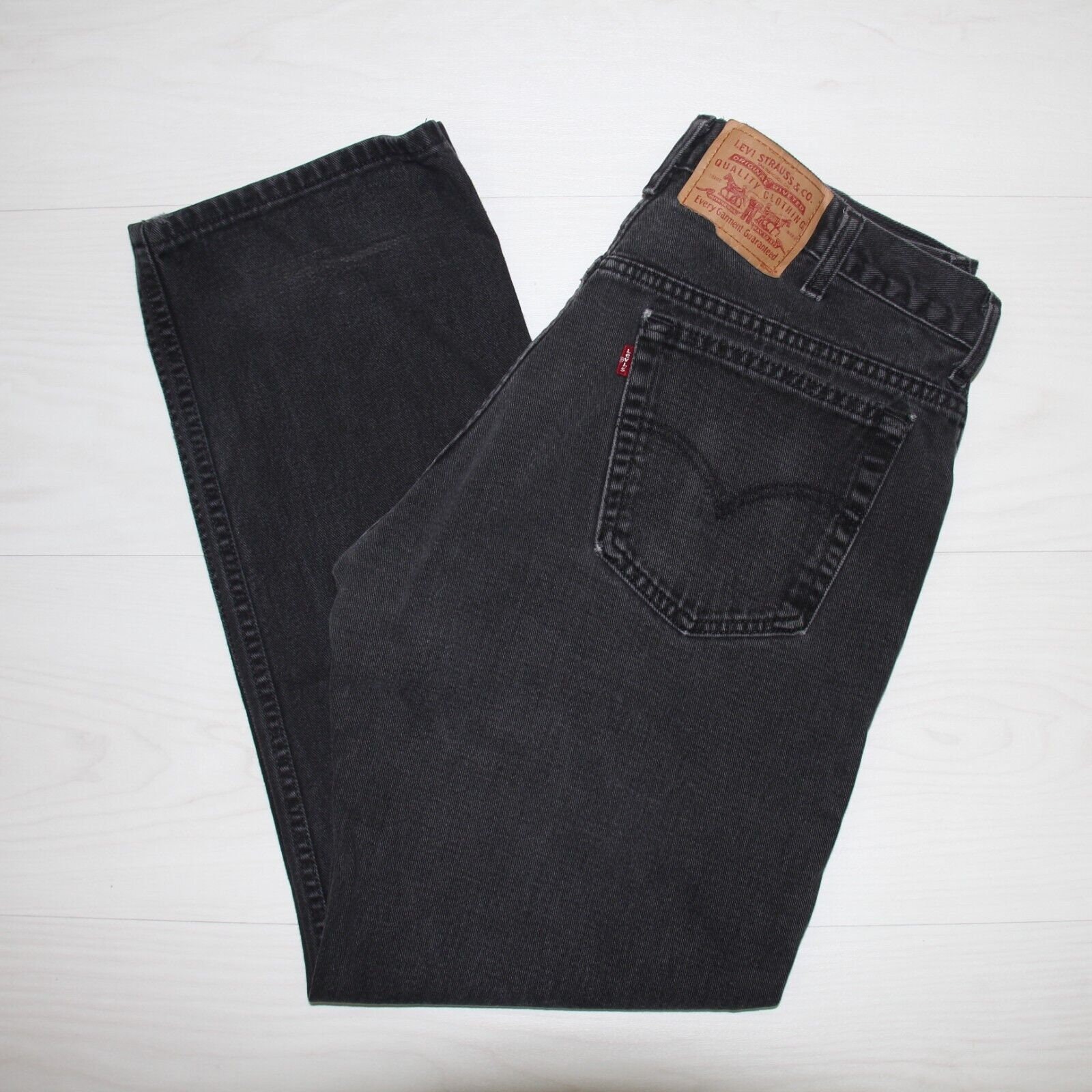 Vintage Levi Strauss & Co 505 Denim Jeans Size 36 X 30 Black - Etsy Israel