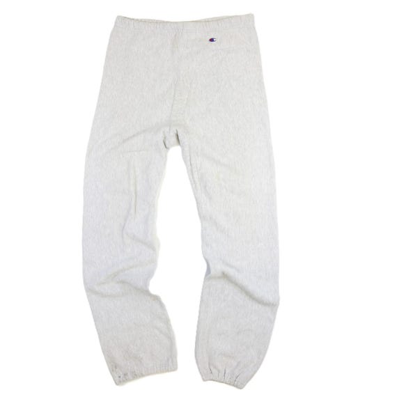 Vintage Champion Reverse Weave Sweatpants Pants Size XL Gray