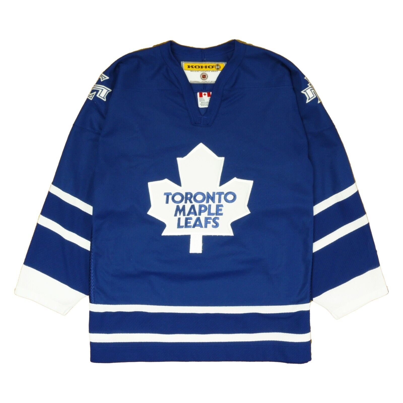 Vintage Toronto Maple Leafs NHL Hockey Sewn Koho Jersey Youth Kids Size L / XL
