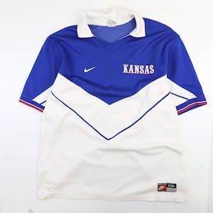 ヴィンテージ カンザス ジェイホークス ナイキ バスケットボール ウォームアップ シューティング ジャージ サイズ 2XL NCAA