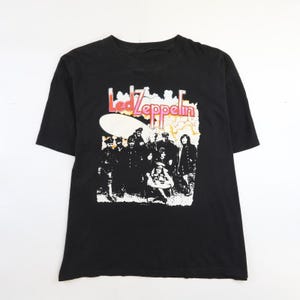 Vintage Led Zeppelin T-Shirt Size XL Music Band Tee
