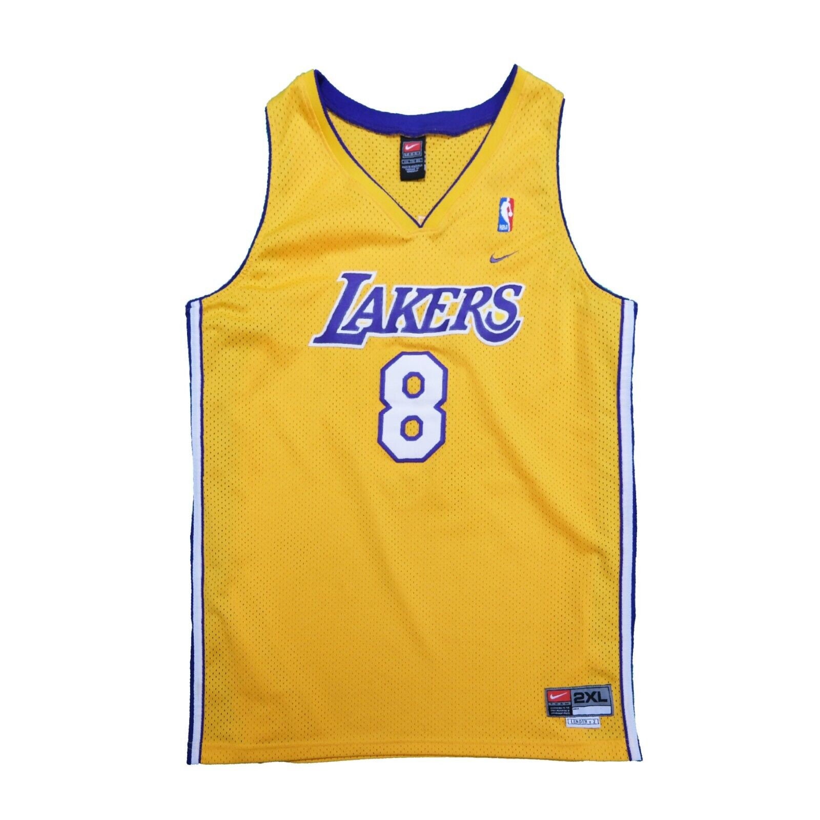 Kobe Bryant 2010 Back to Back Lakers NBA Finals Jersey XL Adult Majestic