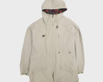 Vintage Tommy Hilfiger Barn Coat Chore Work Jacket Size Large