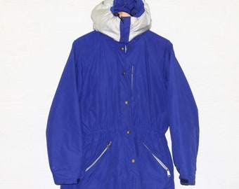 Vintage LL Bean Penobscot Parka Size Large Blue Made USA Vintage LL Bean Penobscot Parka Size Large Blue Made USA