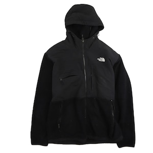 Vintage The North Face Denali Fleece Jacket Size XL Black Hooded