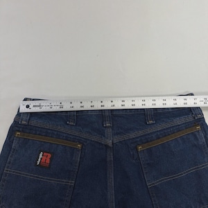 Vintage Wrangler Riggs Workwear Denim Jeans Pants Size 36 X 34 image 4