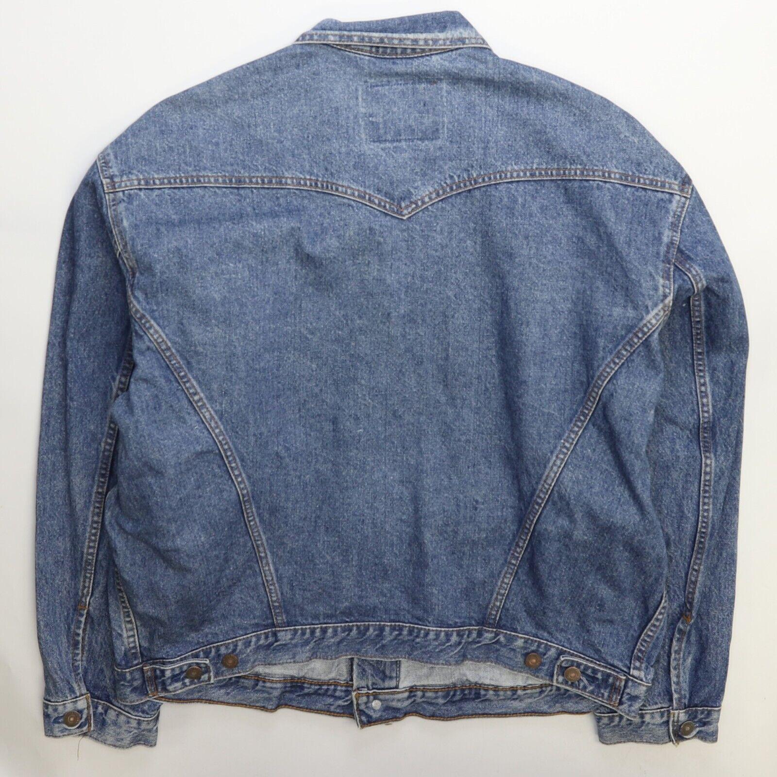 Levi's 75525-0412 denim jacket, made in Canada, men's size M