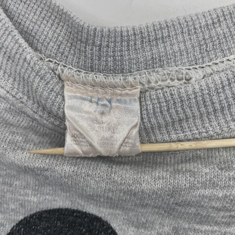 Vintage Micky Maus Disney Crewneck Sweatshirt Größe L 80er Jahre Bild 3