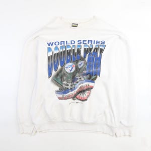 Vintage Toronto Blue Jays World Series Double Play Sweatshirt XL 1993 90s MLB