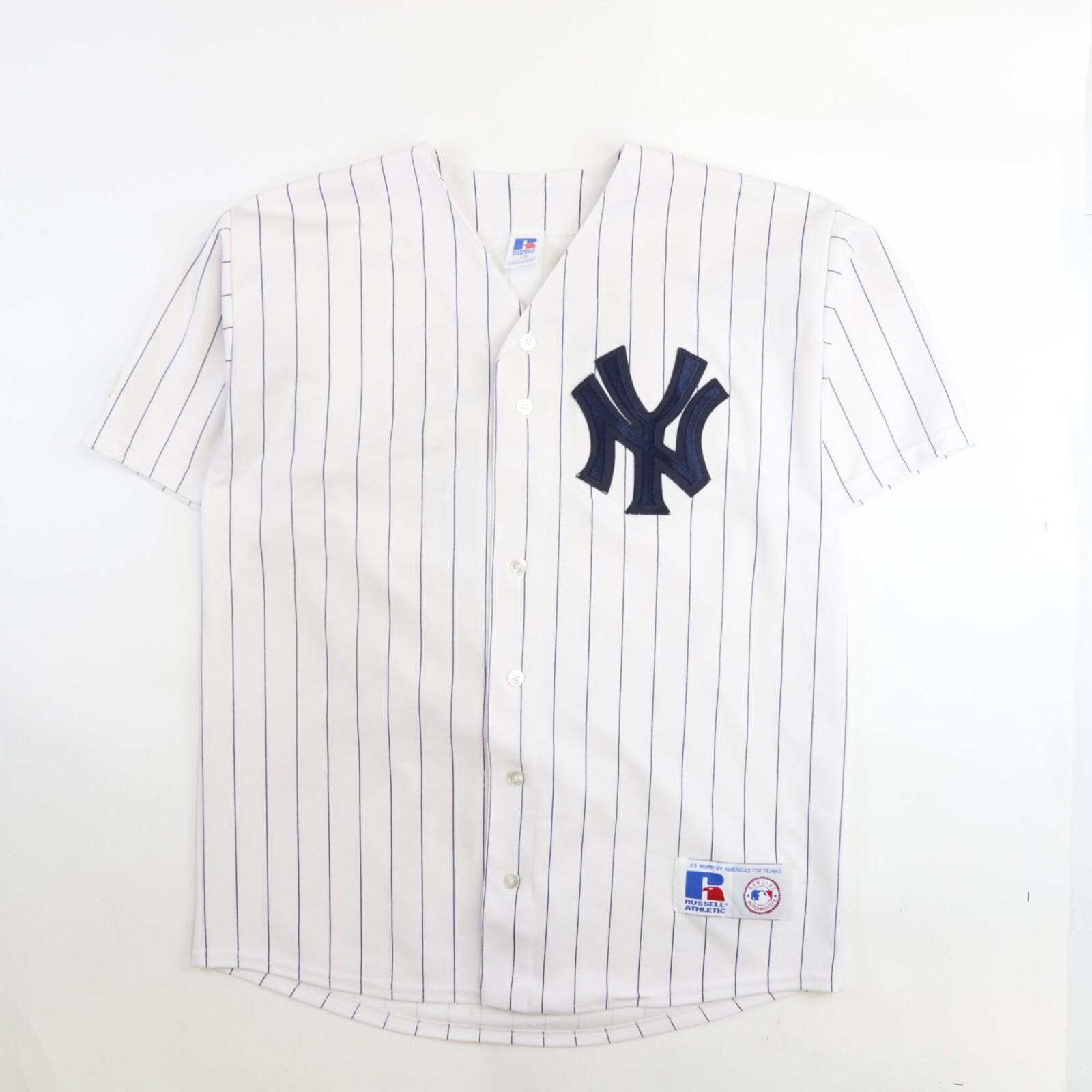 RUSSELL Yankees ヤンキース 44 ストライプ vintage - メルカリ