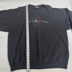 Vintage Mickey Mouse Walt Disney World Crewneck Sweatshirt Size 2XL 90s image 4