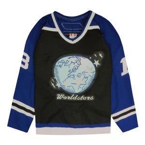 Custom 1991 Canada Mats Sundin #13 Team Sweden Hockey Jersey Sewn Name  Number