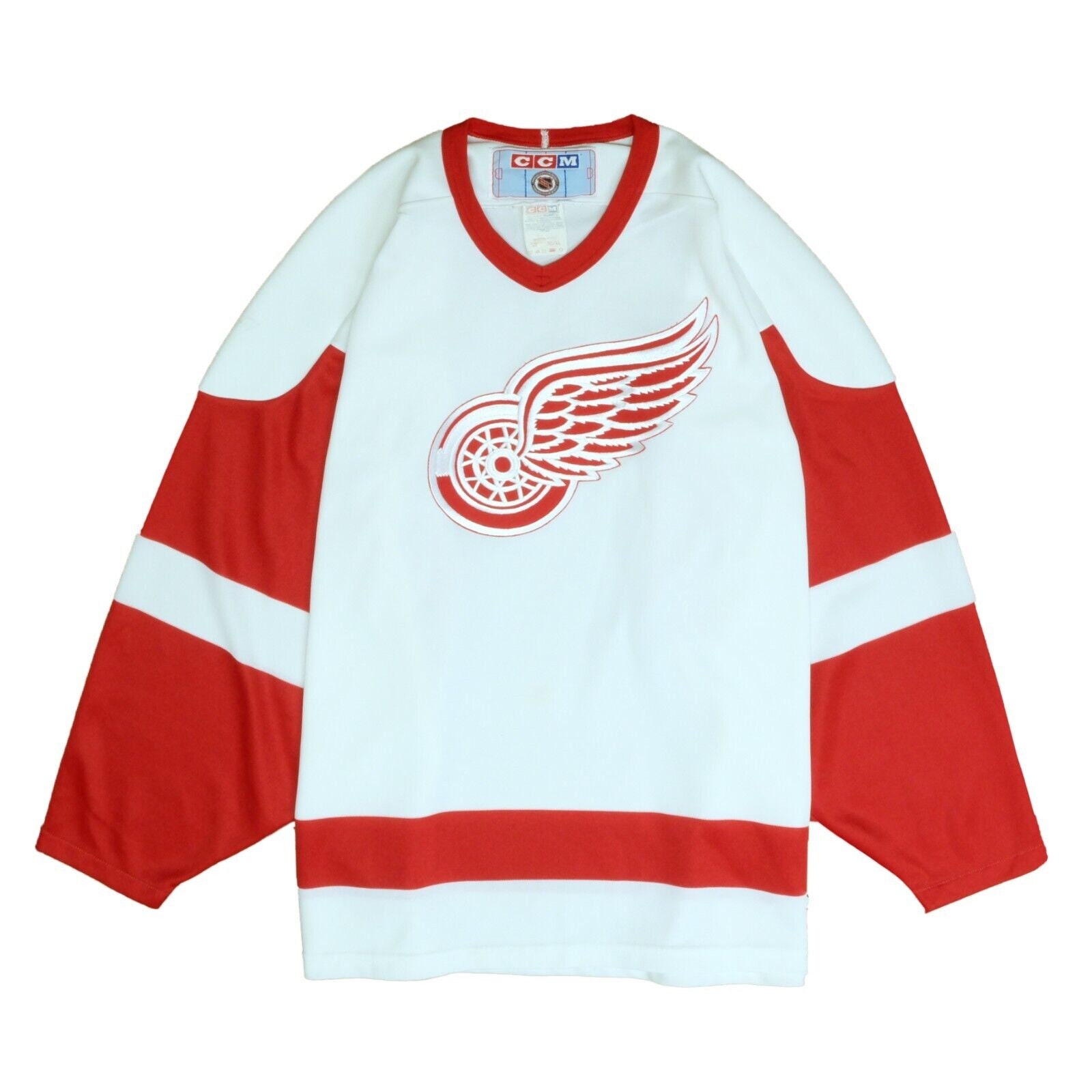 CCM, Shirts, Vintage Detroit Red Wings Ccm Hockey Tshirt Mens Xl Nhl
