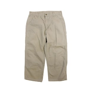 Vintage Carhartt Canvas Carpenter Work Pants Size 34 X 30