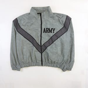 Vintage Army Windbreaker Light Jacket Size Small