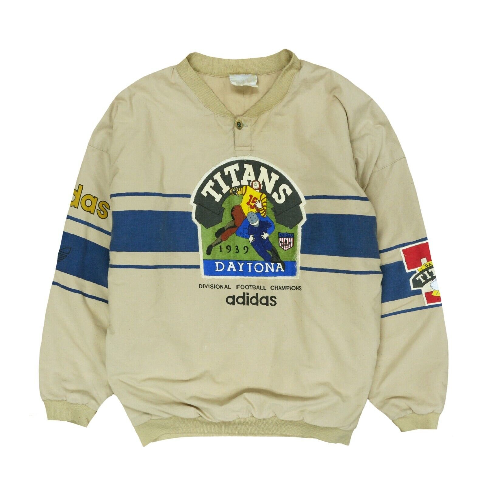 vintage adidas football sweatshirt