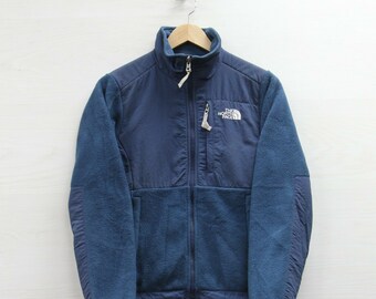 The North Face Denali Fleece Jacket Womens Size Xs Blue
