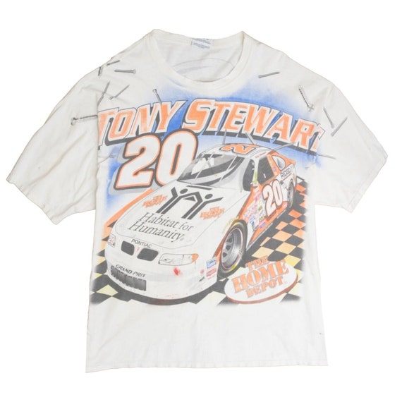 Vintage Tony Stewart Home Depot Chase T-Shirt Siz… - image 1