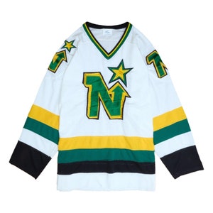 Authentic On-Ice Pederson’s Dino Ciccarelli Minnesota North Stars Jersey  Medium(Fits like a large)