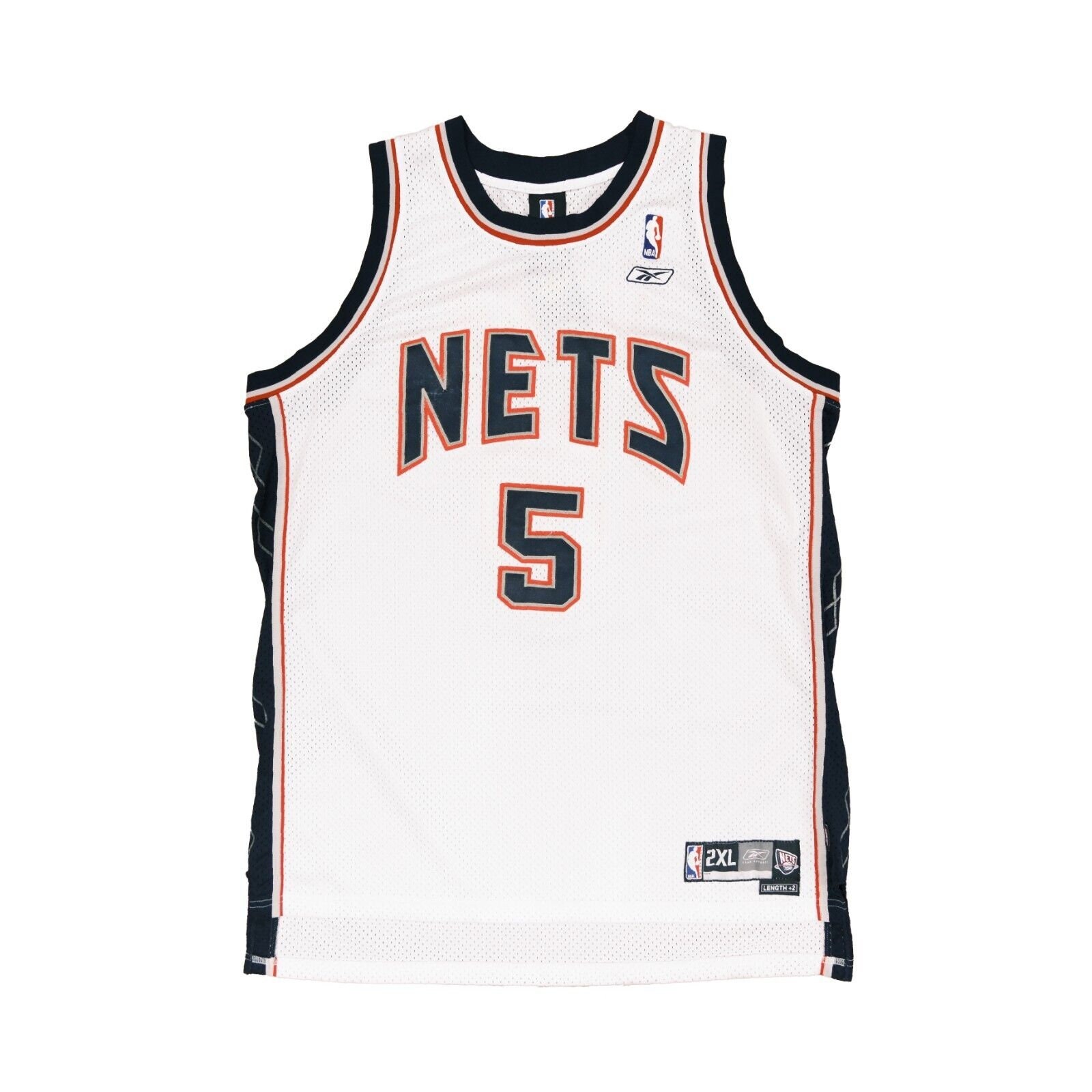 Jason Kidd New Jersey Nets Champion NBA authentic alternate grey