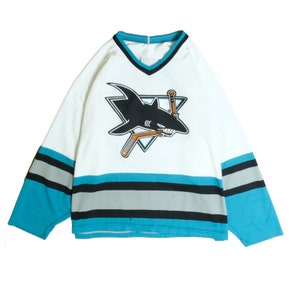 SAN JOSE SHARKS VINTAGE CCM MASKA JERSEY