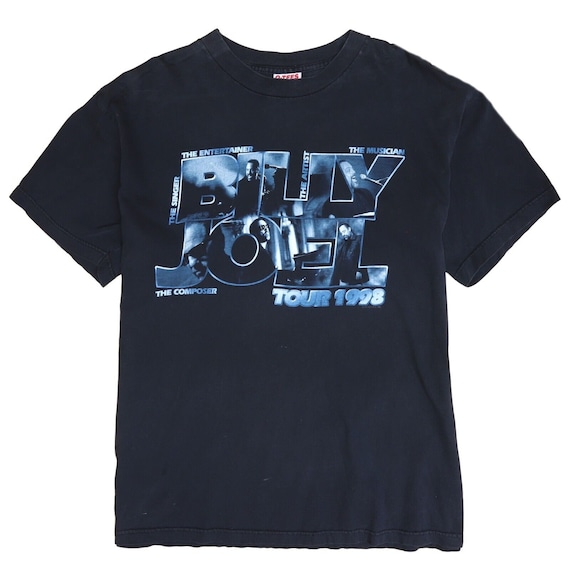 Vintage Billy Joel Tour T-Shirt Size XL Music 199… - image 1
