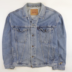 Vintage Levi&#39;s Denim Trucker Jacket Size Large