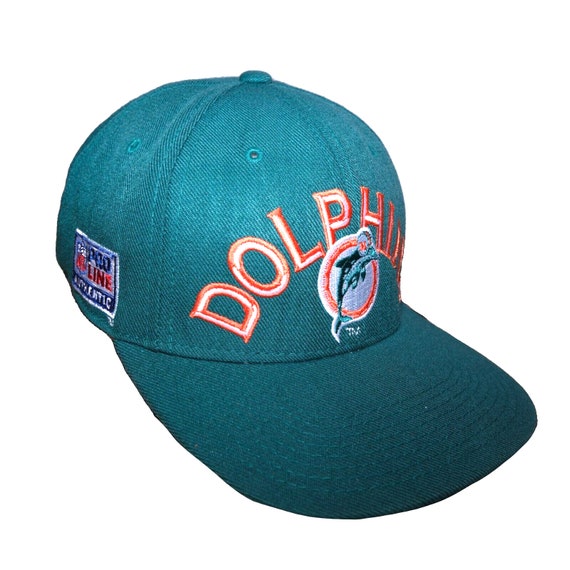 Vintage Miami Dolphins Sports Specialties Fitted Hat Size 7 1/4 