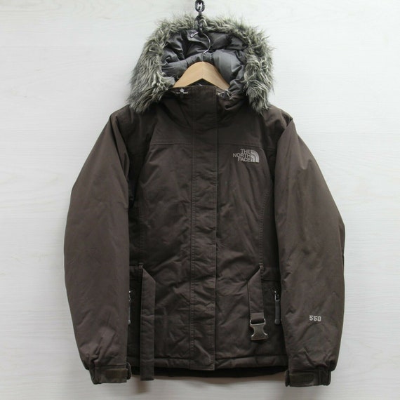north face winter jacket brown