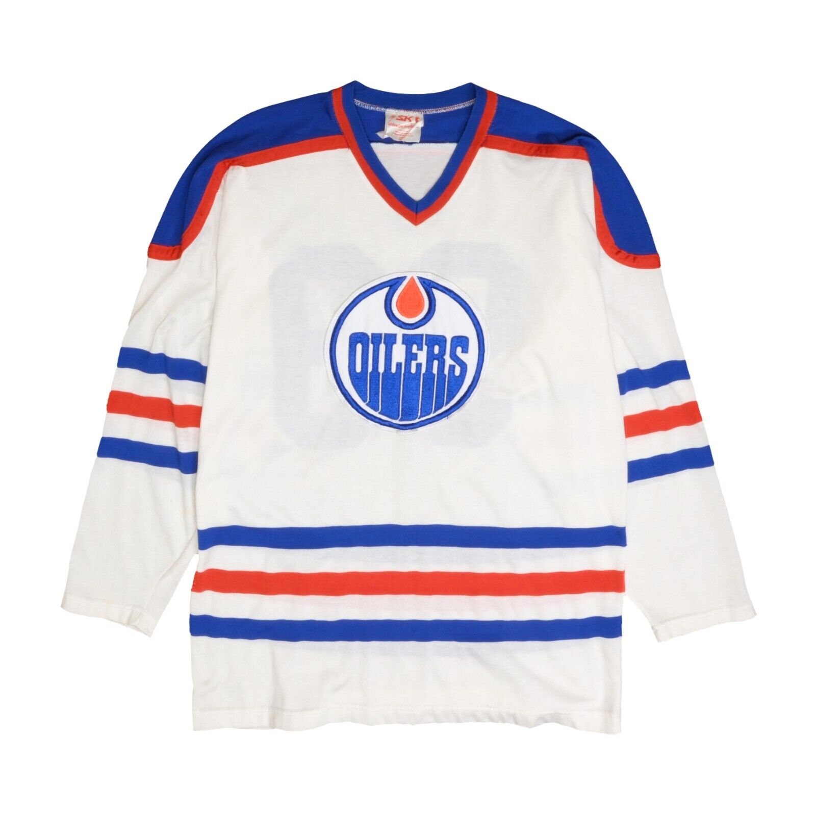 Vintage 1990s Edmonton Oilers NHL Hockey Jersey / Sportswear