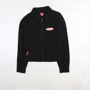 Vintage Dickies Mechanic Work Jacket Womens Size Large Black