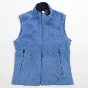 Patagonia Fleece Regulator Vest Jacket Size Large Blue