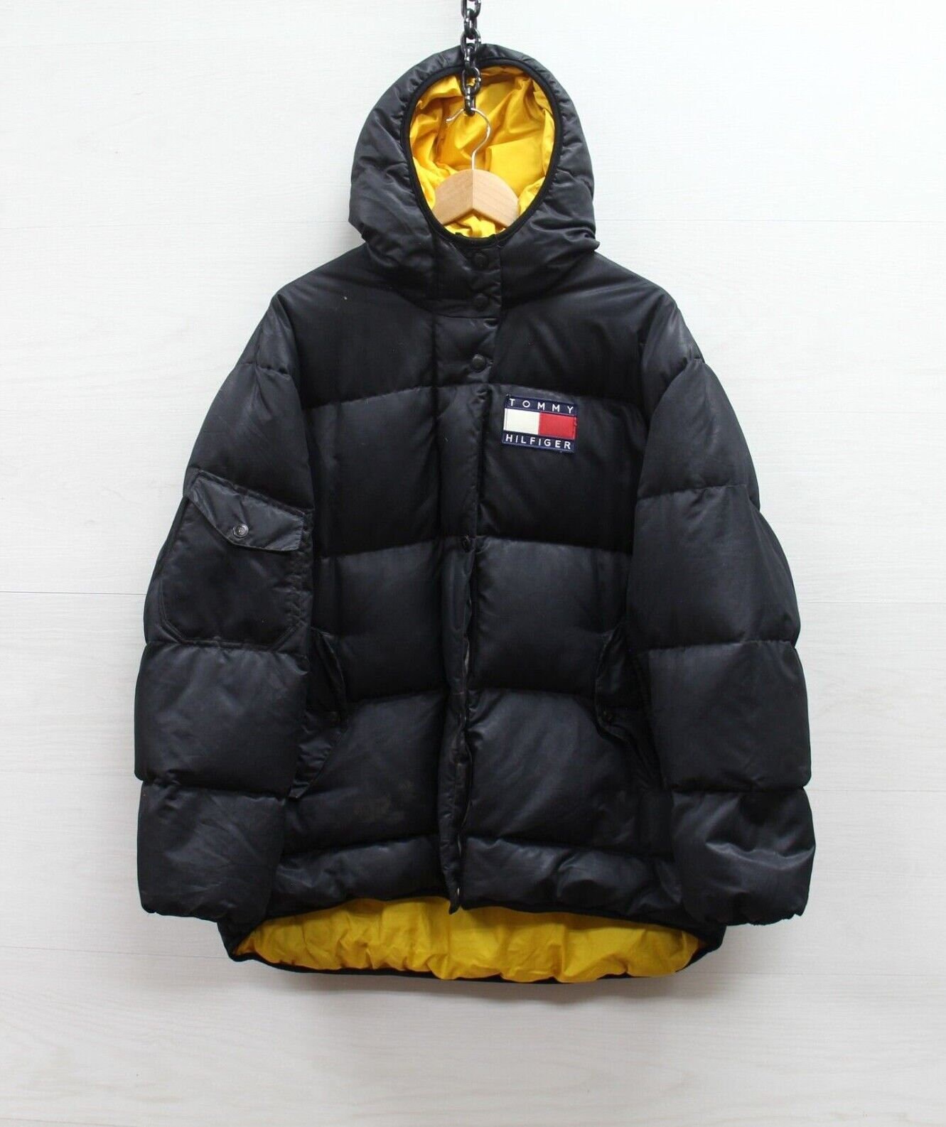 Tommy Hilfiger Puffer Jacket - Etsy