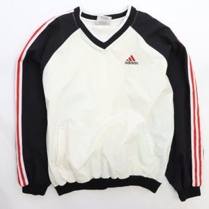 Vintage Adidas Pullover Windbreaker Light Jacket Size Medium