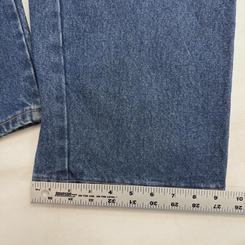 Pantalones vaqueros de trabajo Wrangler Riggs de mezclilla vintage, talla 38 x 34. imagen 5