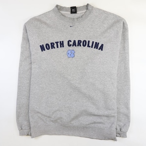 Vintage North Carolina Tar Heels Nike Crewneck Sweatshirt Size Medium UNC NCAA