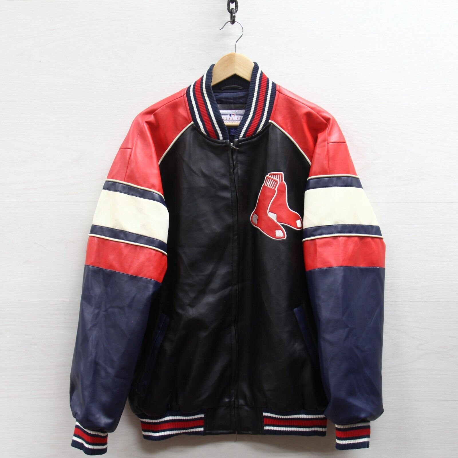 Vintage 90s BOSTON RED SOX MLB Swingster Nylon Jacket XL