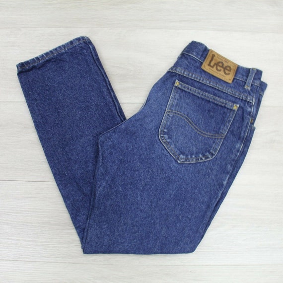 Vintage Lee Denim Jeans Size 34 X 29 