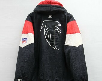 atlanta falcons starter pullover jacket