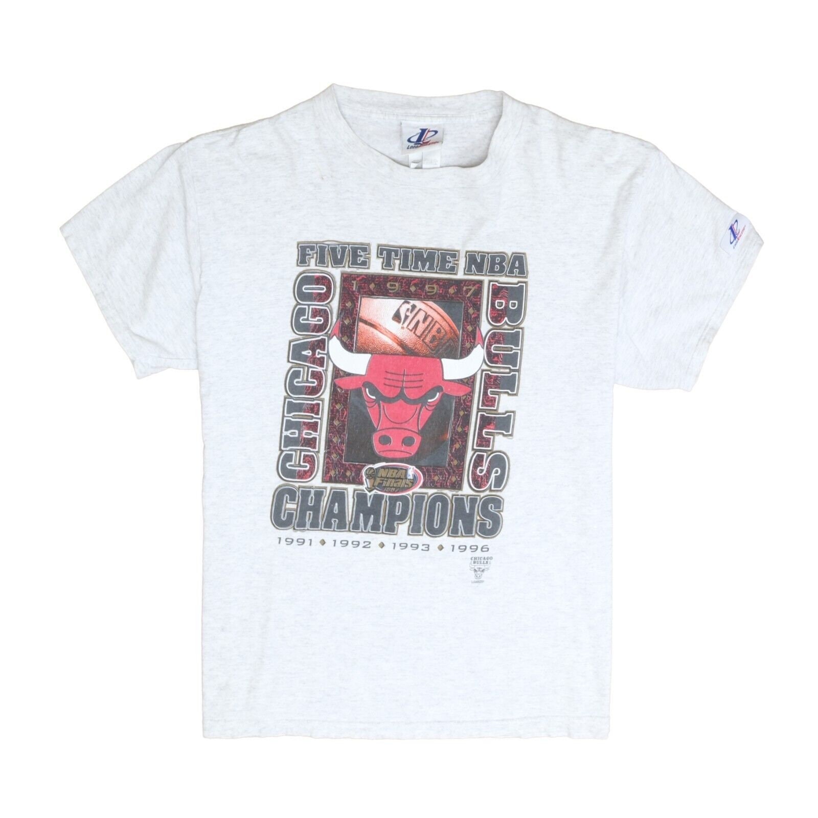 XXL VTG 1996 Chicago Bulls 70 Win T-Shirt Michael Jordan Tribune Book It  72-10