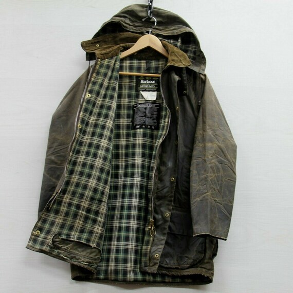 Vintage Barbour Moorland Waxed Work 