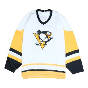 SIDNEY CROSBY PITTSBURGH PENGUINS REVERSE RETRO HOCKEY JERSEY **YOUTH L/XL**