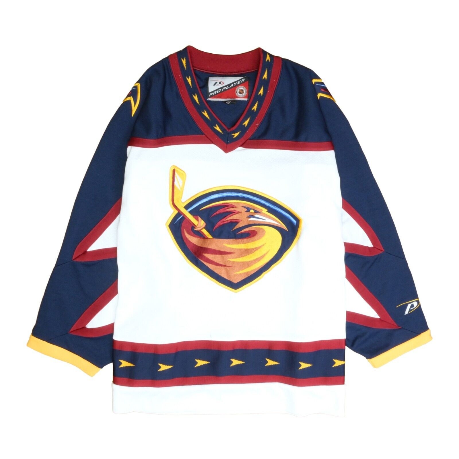 90's Atlanta Thrashers Pro Player NHL Jersey Size Small/Medium – Rare VNTG