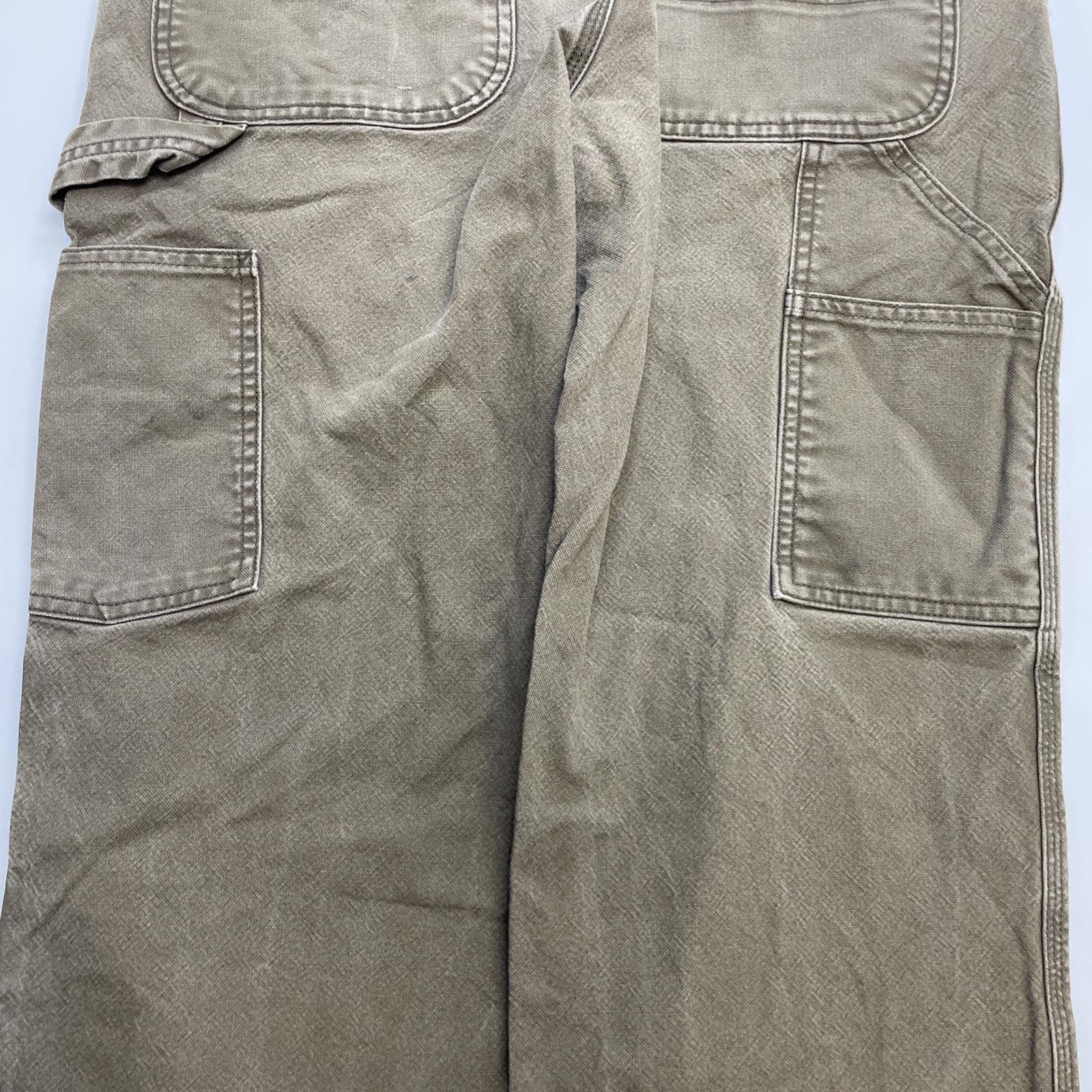 carhartt painter pants made in usa 33×30 Carhartt Carpenter Work Pants Size 33 X 30 Green - Etsy