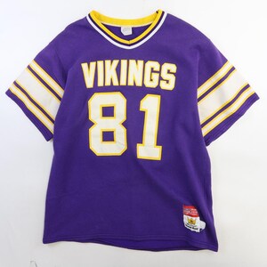 Felpa vintage in maglia di Anthony Carter dei Minnesota Vikings, taglia grande, NFL